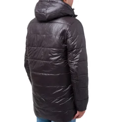 Giubbotto da uomo reversibile nero Gate 76