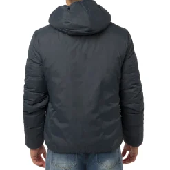 Giubbotto Double-Face Uomo grigio e blu con cappuccio Ducati Corse