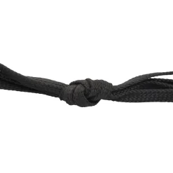 Lacci piatti neri 120 cm Silver