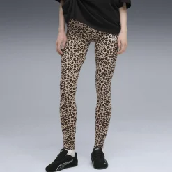 Leggings stampa animalier leopardata da Donna Puma