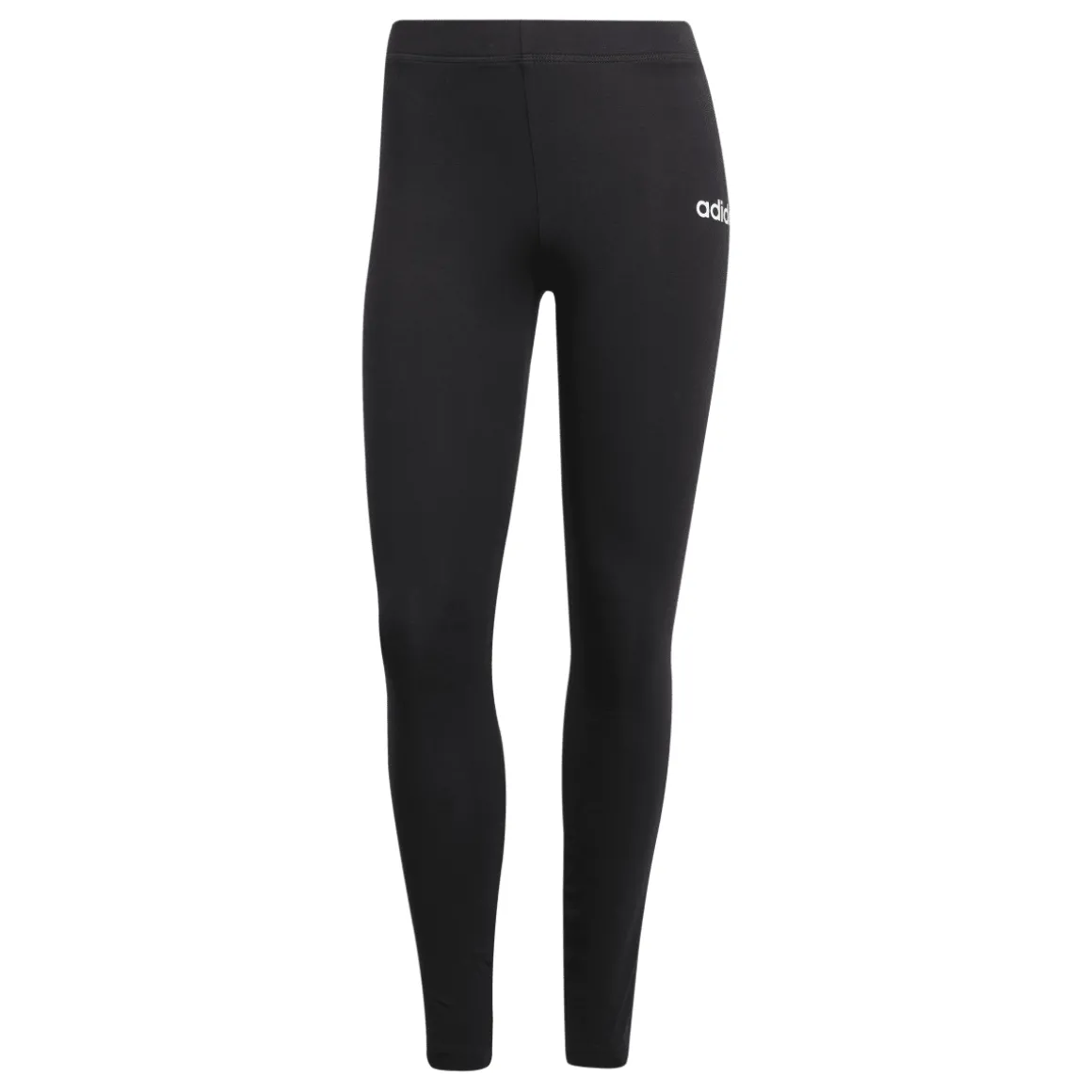 Leggins neri da Donna con logo sul lato frontale adidas