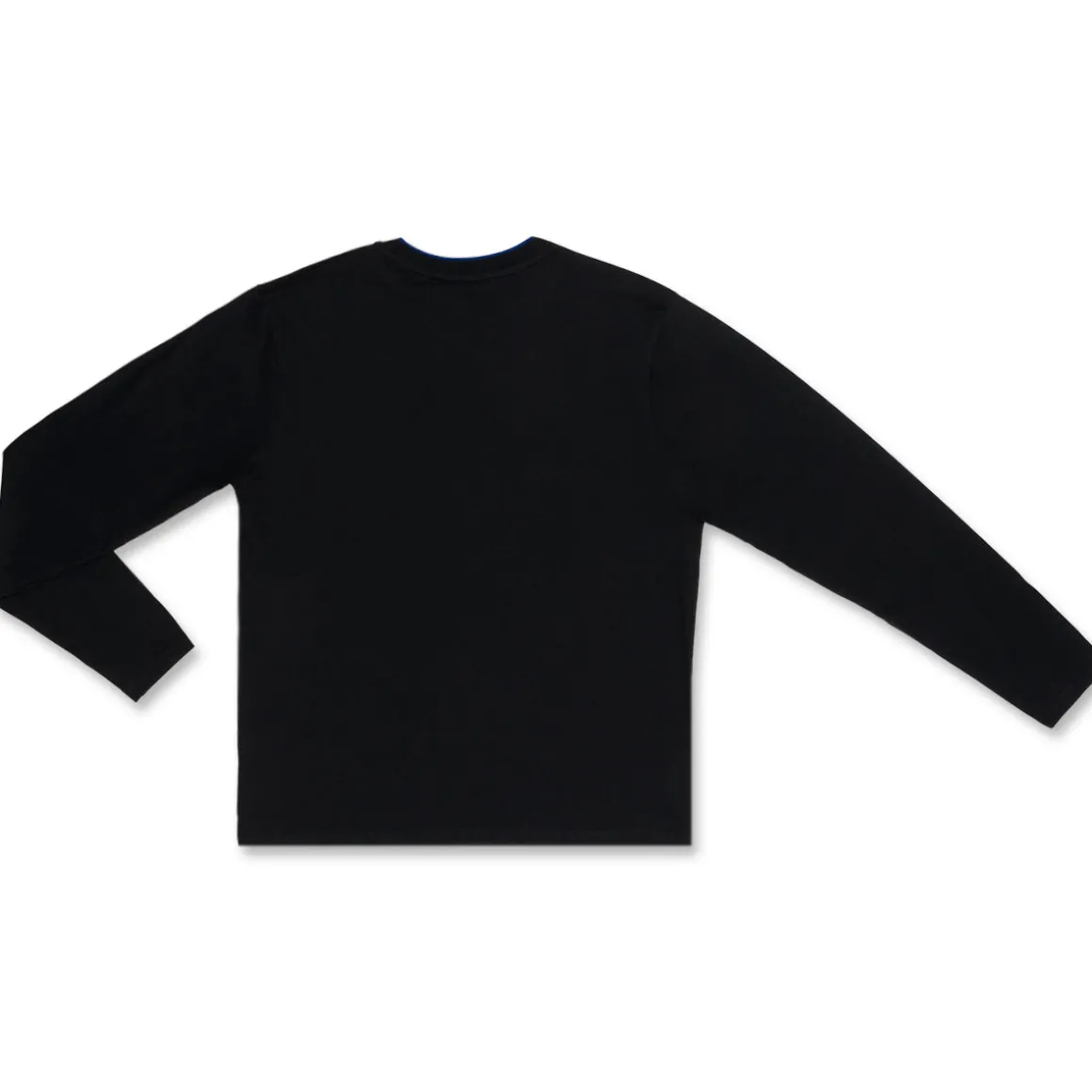 Maglia girocollo da uomo nera con logo Inter