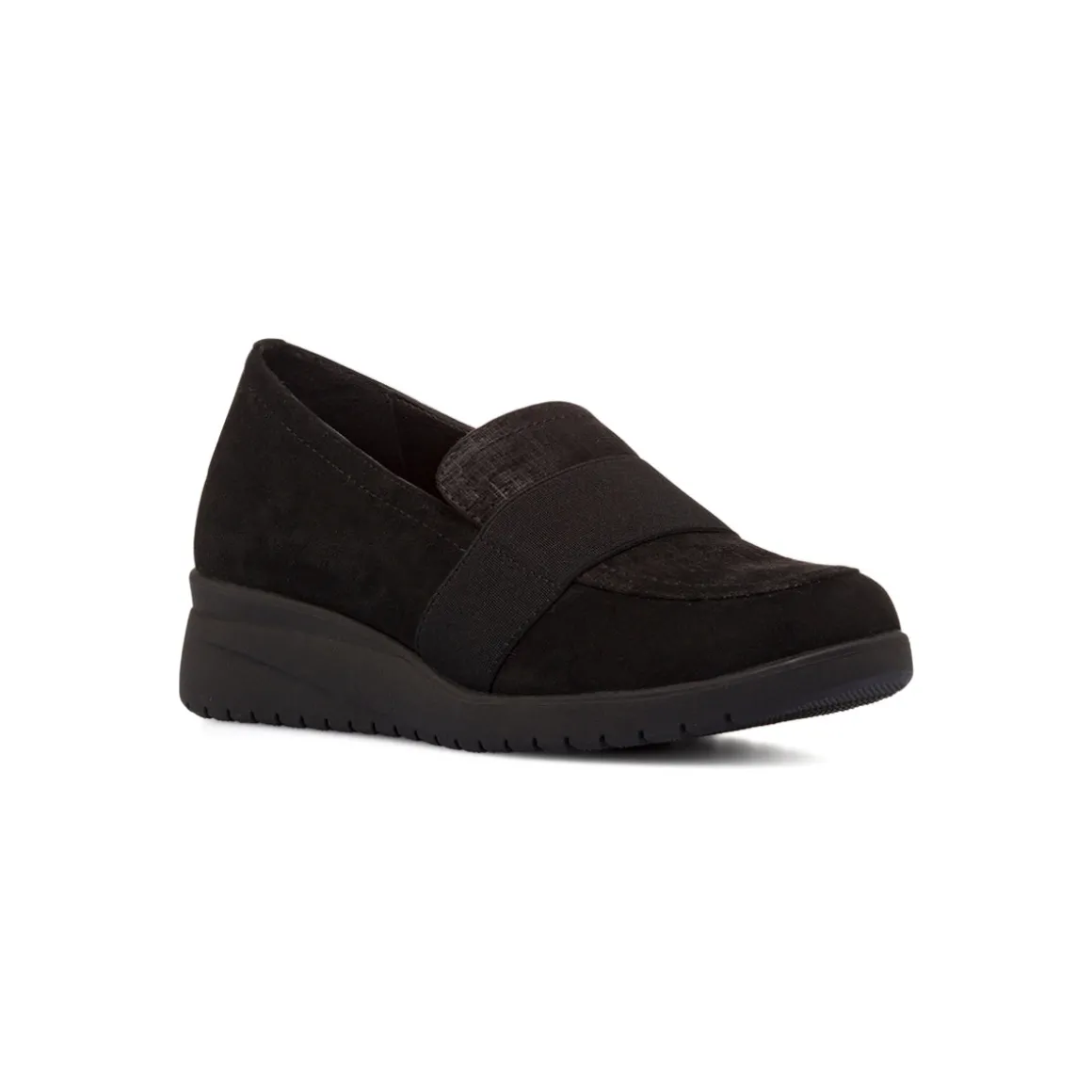 Mocassini comfort neri da Donna con fascia P Soft