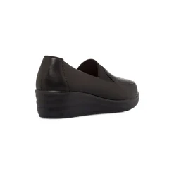 Mocassini comfort neri da Donna con zeppa P Soft