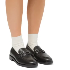 Mocassini da donna neri con morsetto P Essentials