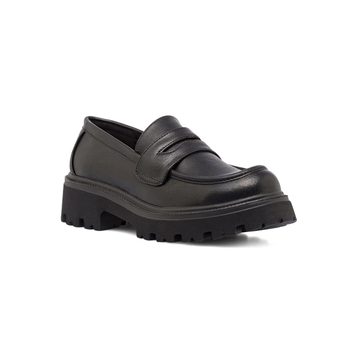 Mocassini loafer neri da Donna Lora Ferres