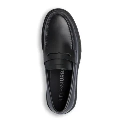 Mocassini loafers neri da Uomo Riflessi Urbani