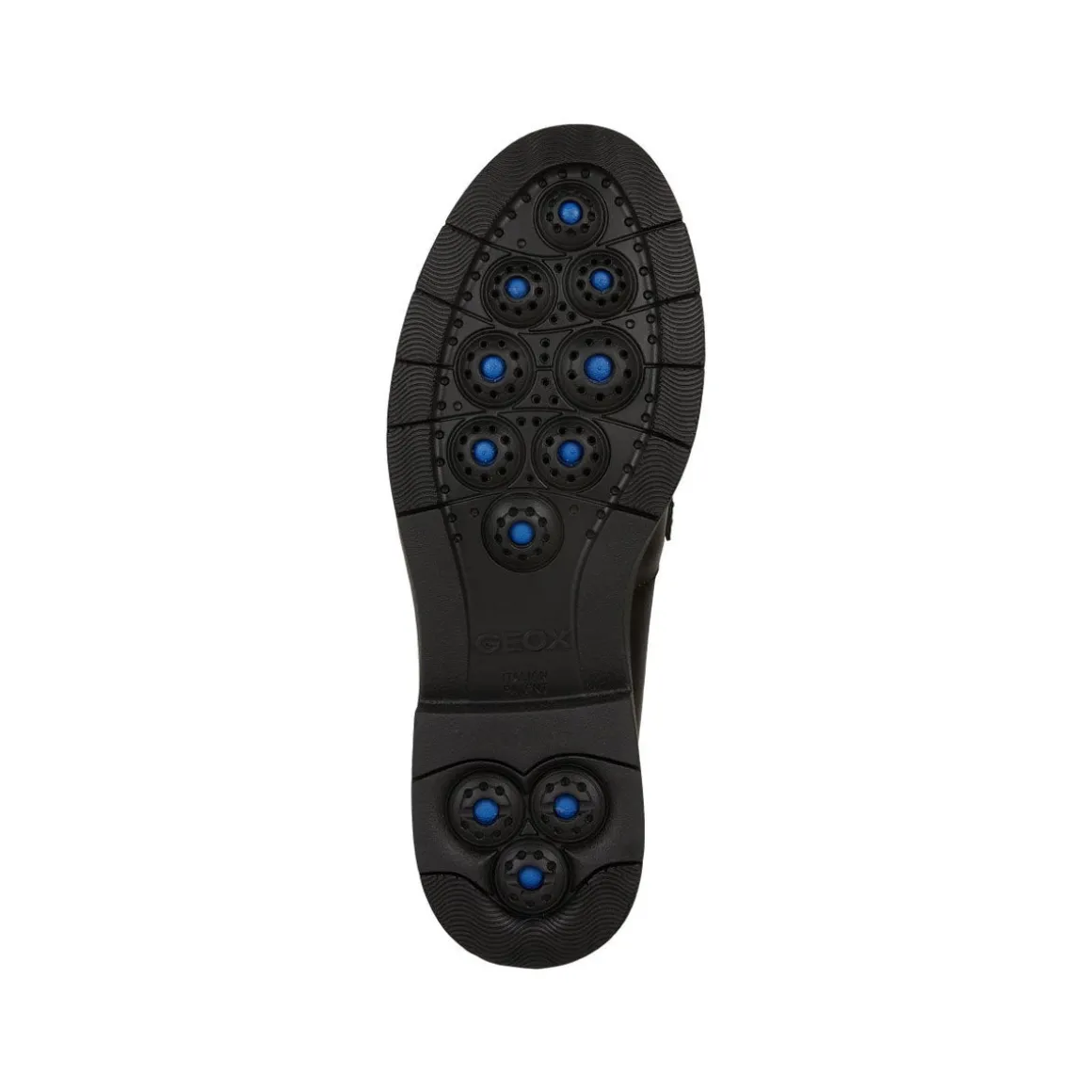 Mocassini neri da Donna con nappina con suola traspirante Geox