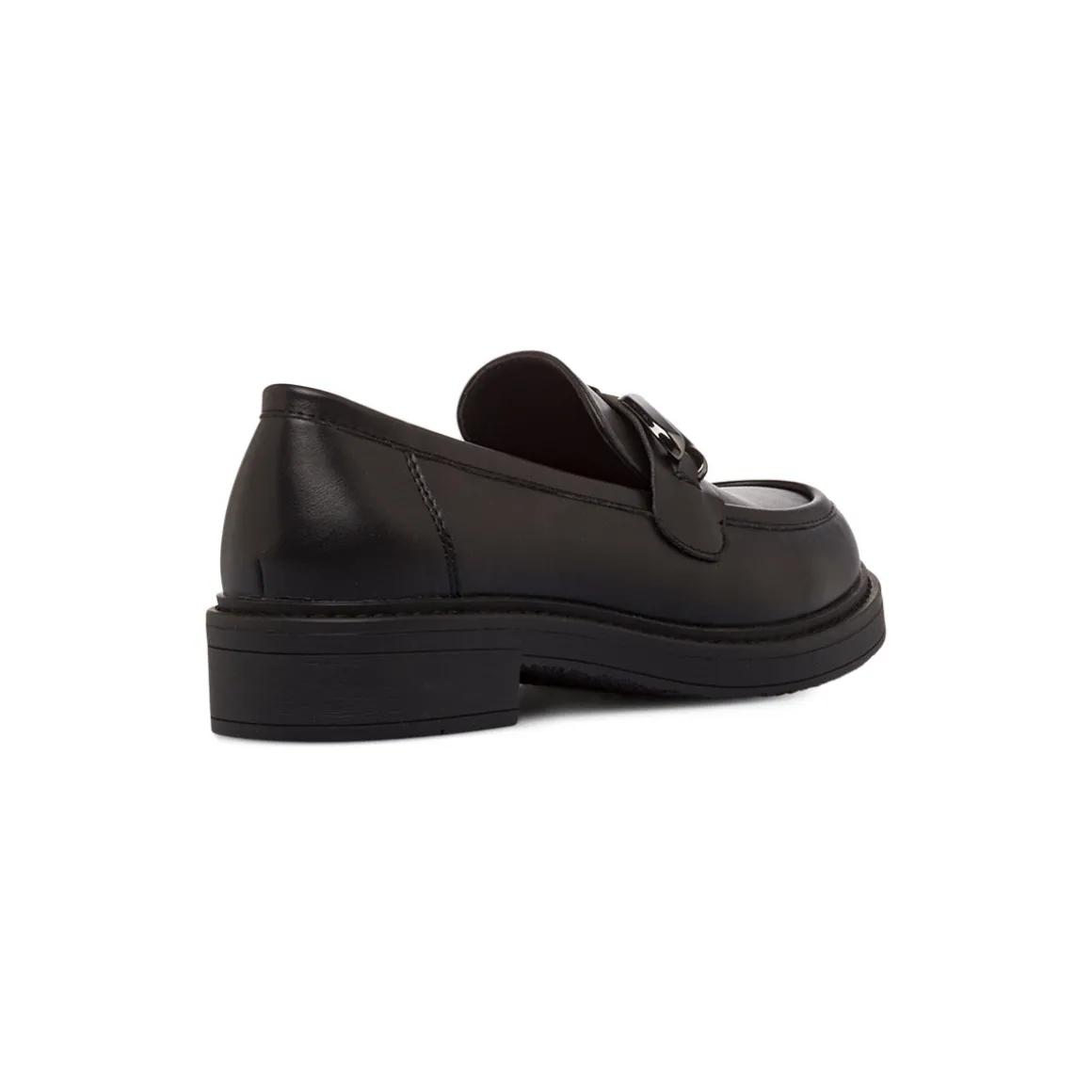 Mocassini neri da Donna con dettaglio catena Swish Jeans