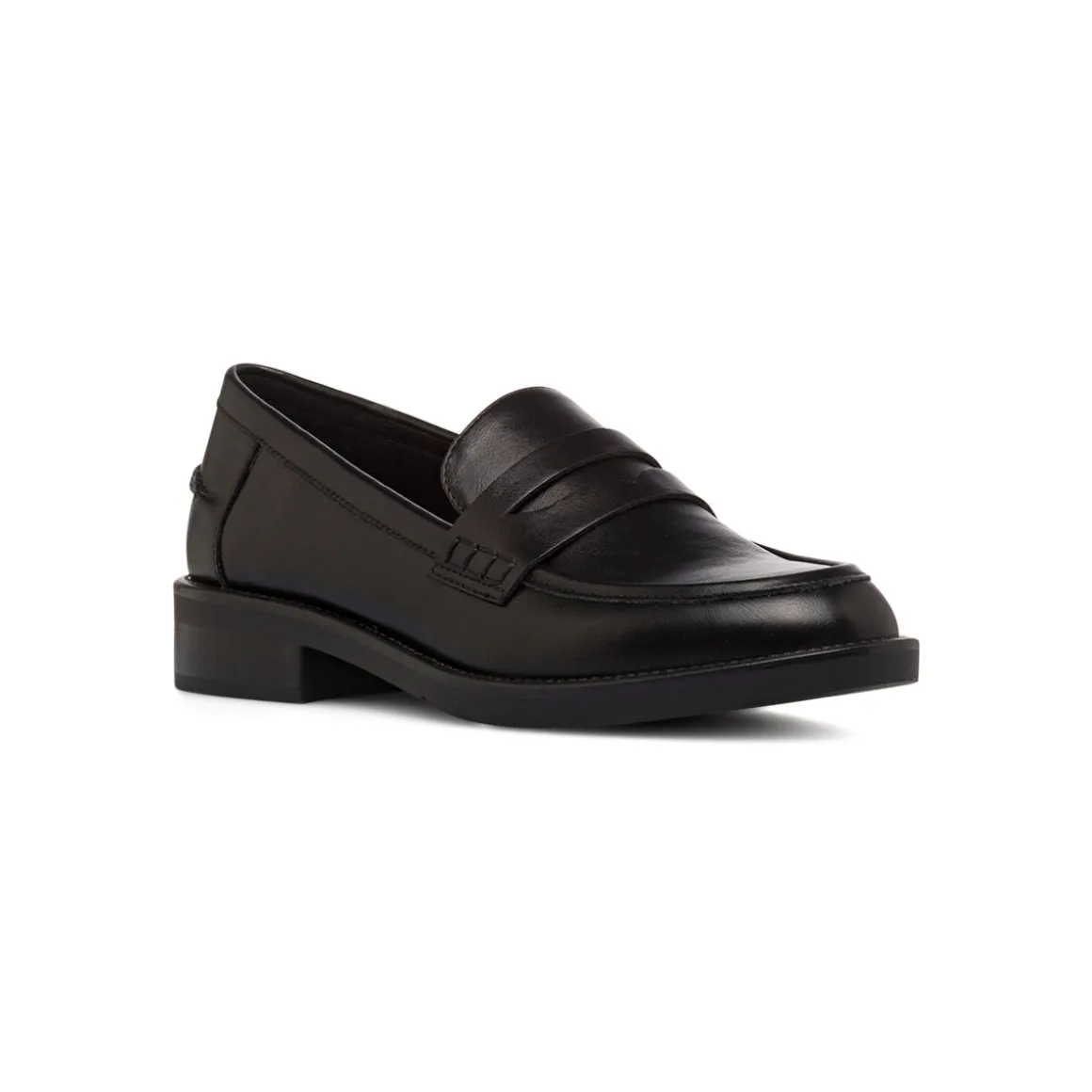 Mocassini neri da Donna con mascherina penny loafer Swish Jeans