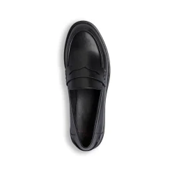 Mocassini neri da Donna con mascherina penny loafer Swish Jeans