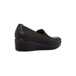 Mocassini neri da Donna con zeppa Fly Flot