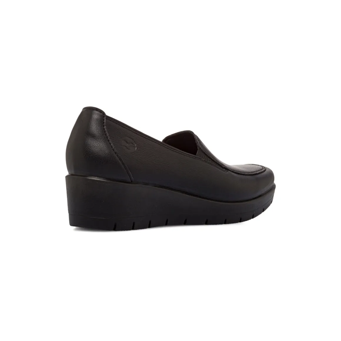Mocassini neri da Donna con zeppa Fly Flot