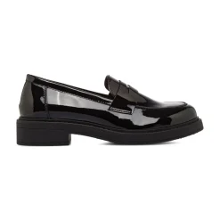 Mocassini neri da Donna effetto lucido Swish Jeans