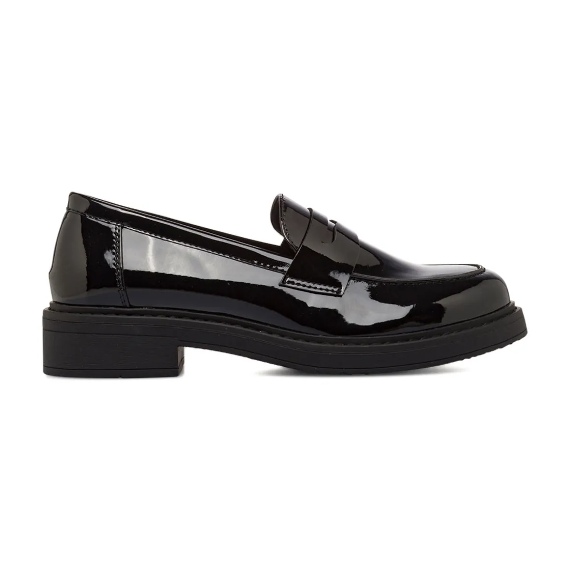 Mocassini neri da Donna effetto lucido Swish Jeans