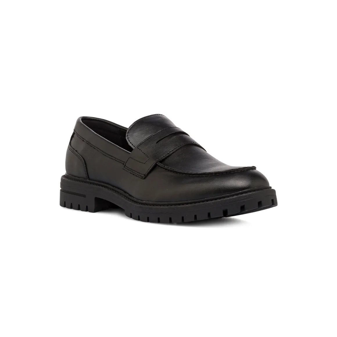 Mocassini Penny loafer neri da Uomo Riflessi Urbani