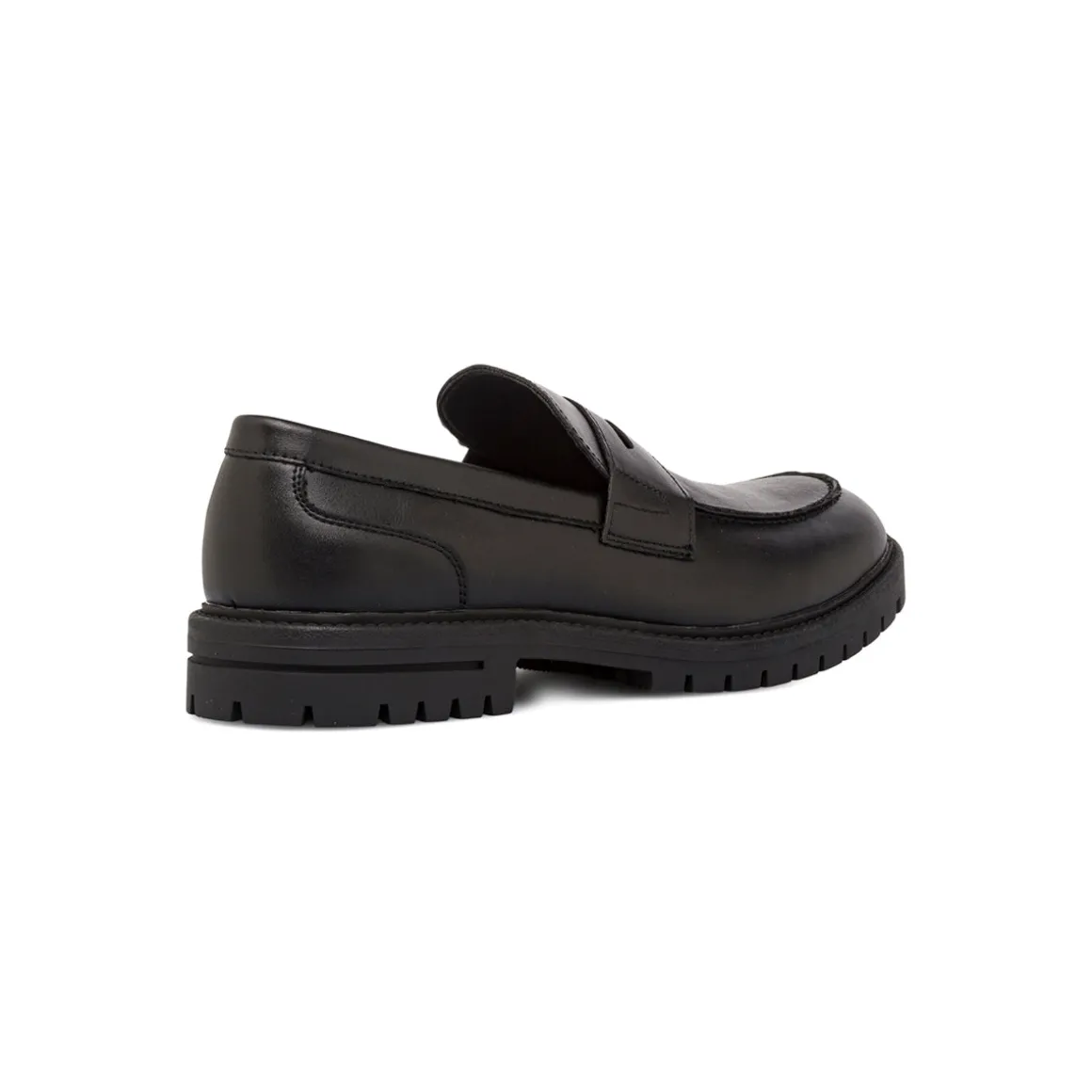Mocassini Penny loafer neri da Uomo Riflessi Urbani