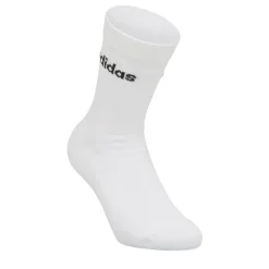 Pacco da 3 calzini neri, bianchi e grigi adidas Thin Linear-Cut