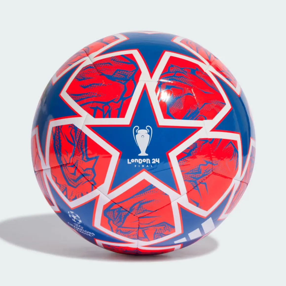 Pallone da calcio adidas bianco blu e rosso UEFA Champions League Training