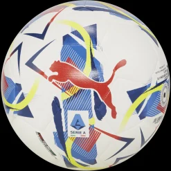 Pallone da calcio bianco blu e rosso Puma Serie A Orbita