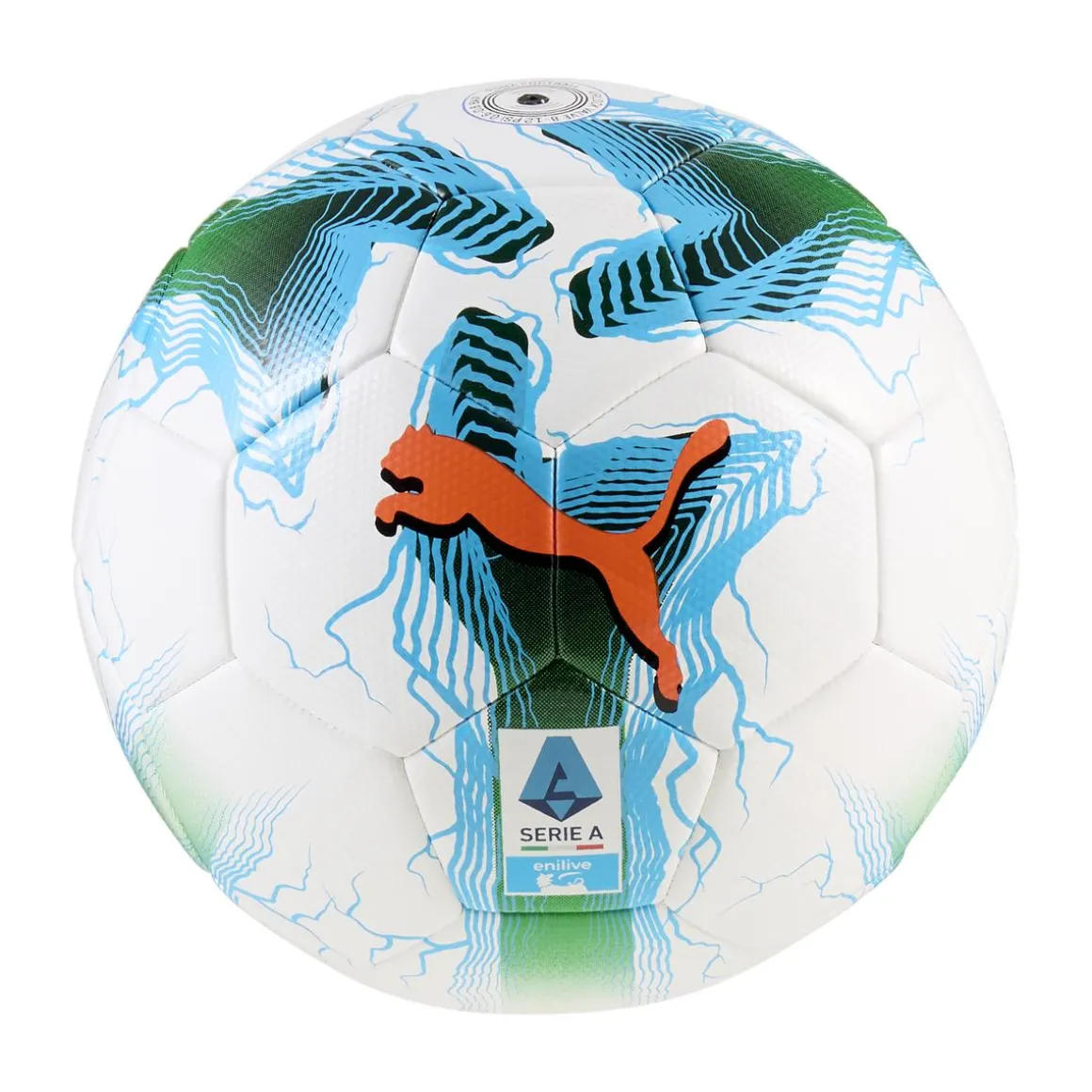 Pallone da calcio bianco Serie A Puma Orbita