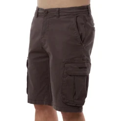 Pantaloncini Bermuda da Uomo Grigio antracite con tasche Navy Sails