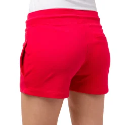 Pantaloncini corti sportivi da Donna rossi con logo e stampa Chicago Bulls NBA