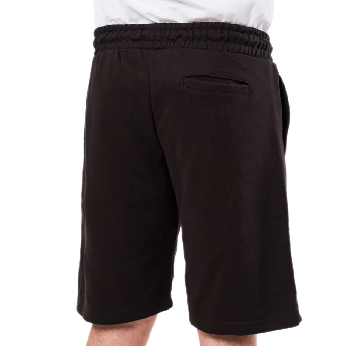 Pantaloncini shorts sportivi neri da Uomo con logo NBA Miami Heat