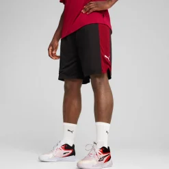 Pantaloncini Sportivi Neri da uomo con banda laterale Shot Blocker Short Puma