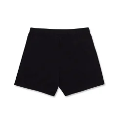 Pantaloni corti neri da bambino e ragazzo con logo Ducati Corse