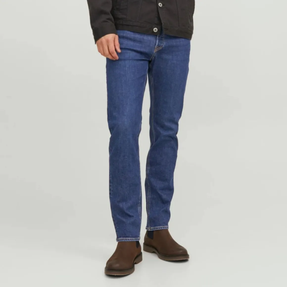 Pantaloni Jeans wide fit blu da uomo Jack & Jones