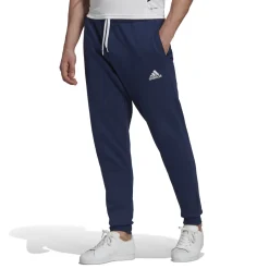 Pantaloni joggers blu con logo a contrasto adidas Entrada 22