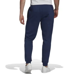 Pantaloni joggers blu con logo a contrasto adidas Entrada 22