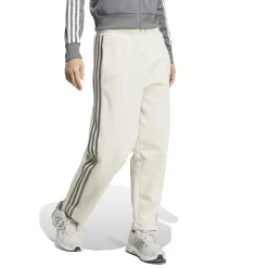 Pantaloni joggers da donna bianchi con logo adidas