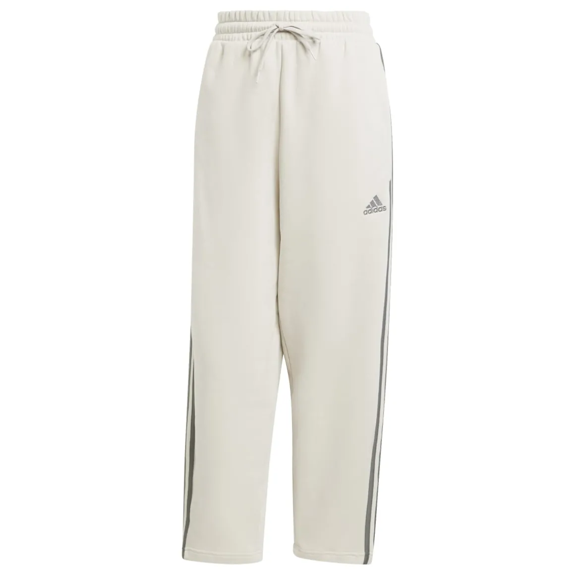 Pantaloni joggers da donna bianchi con logo adidas