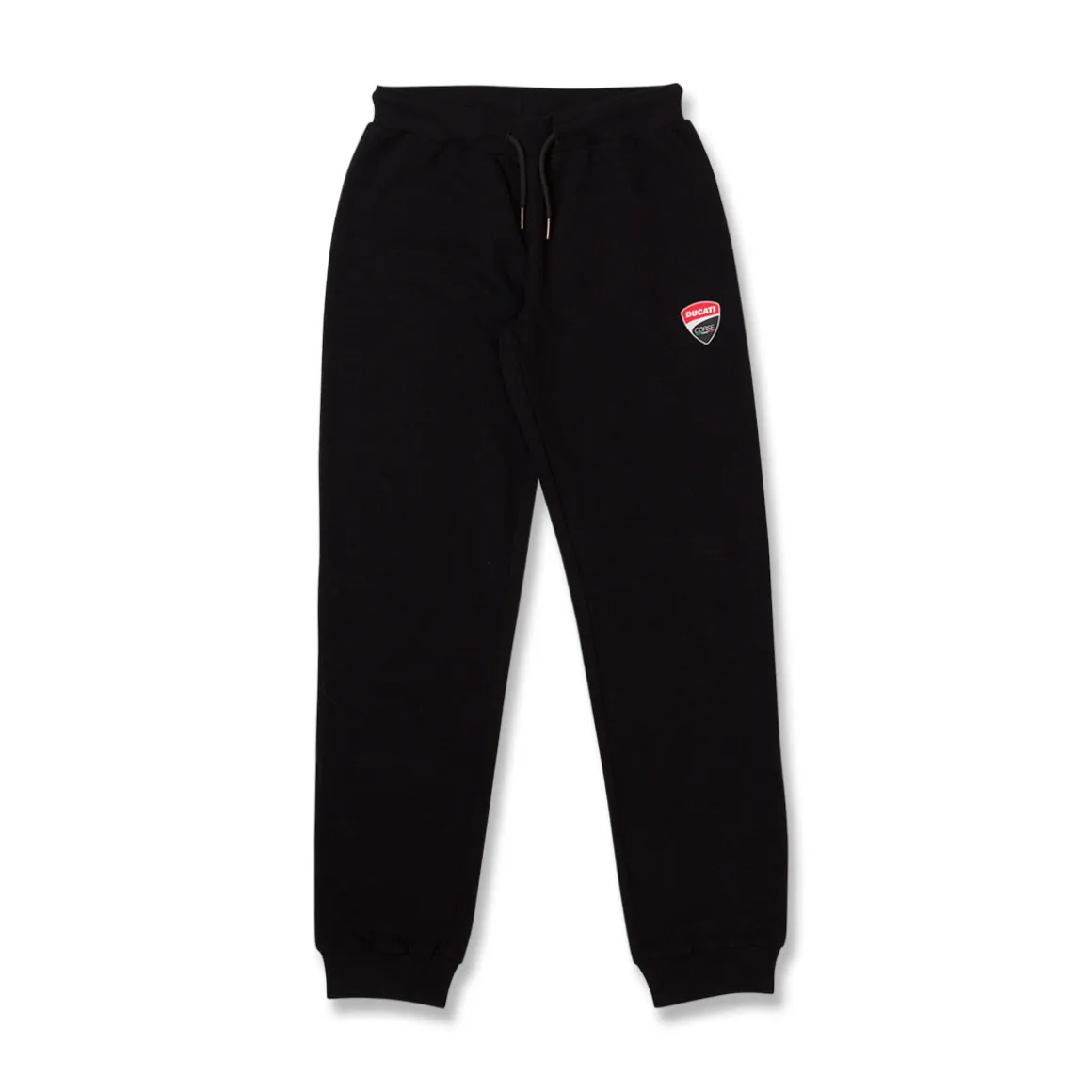 Pantaloni joggers neri da bambino con badge Ducati Corse
