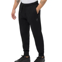 Pantaloni sportivi in felpa da Uomo neri con tasche e logo Ducati Corse