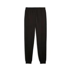 Pantaloni sportivi neri da Uomo con logo frontale in contrasto Puma