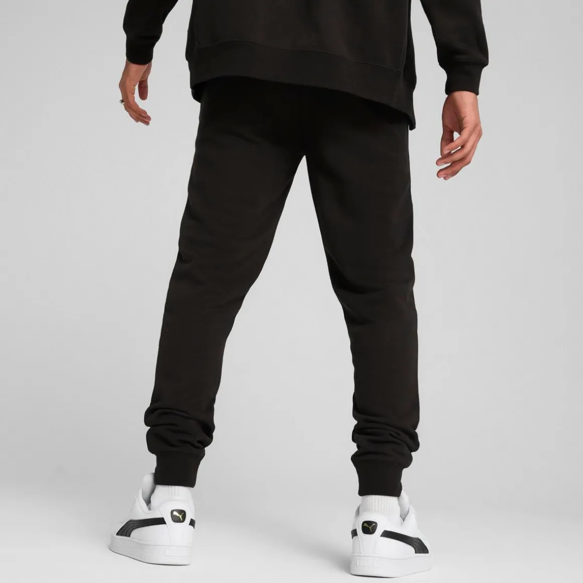 Pantaloni tuta neri da Uomo con tasche Puma