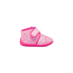 Pantofole antiscivolo da bambina rosa con fantasia unicorno Chicco