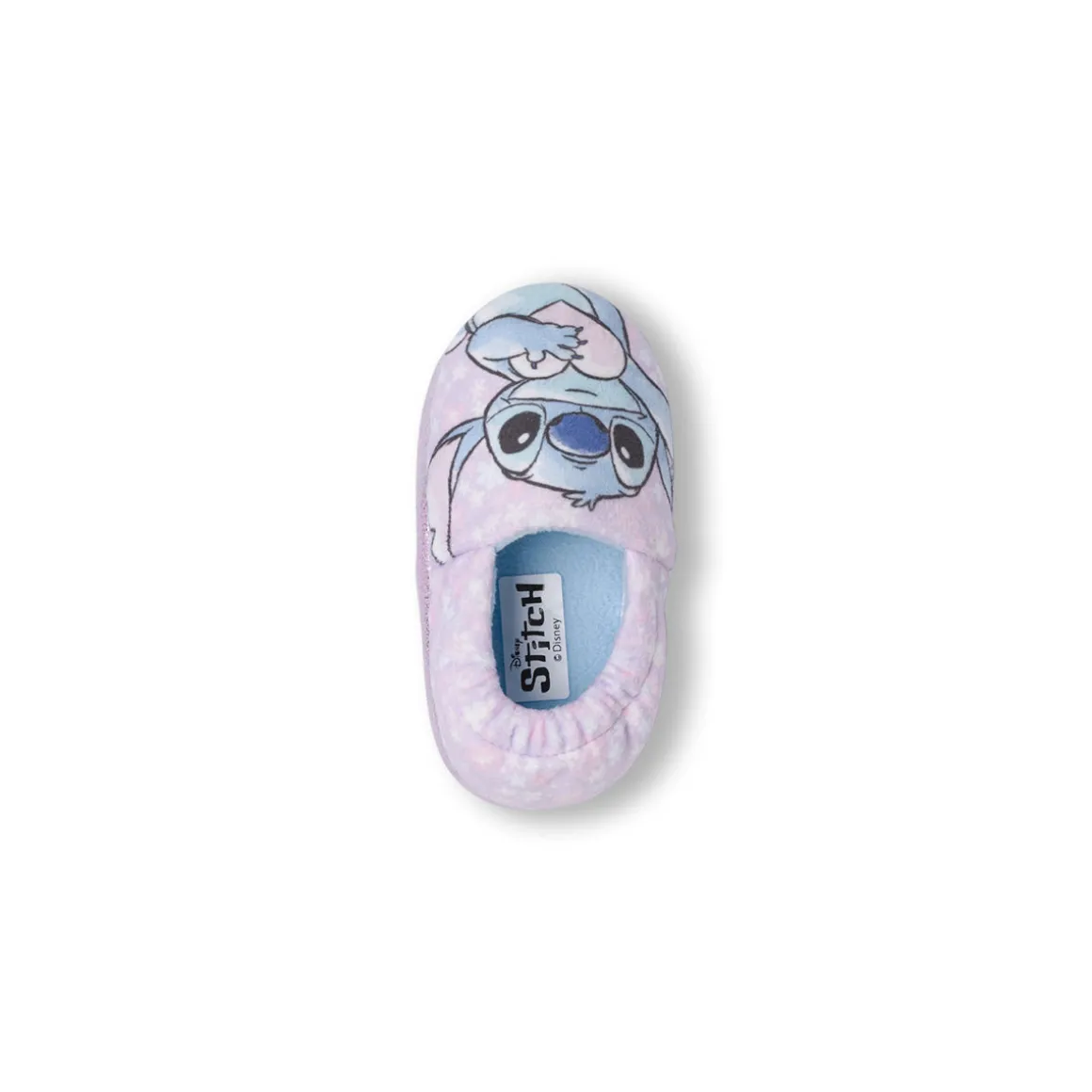 Pantofole Antiscivolo lilla da Bambina con glitter Stitch