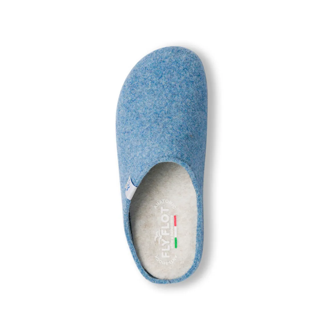 Pantofole azzurre da Donna in tessuto Fly Flot