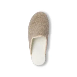 Pantofole beige da Donna con suola in gomma Stilrosa