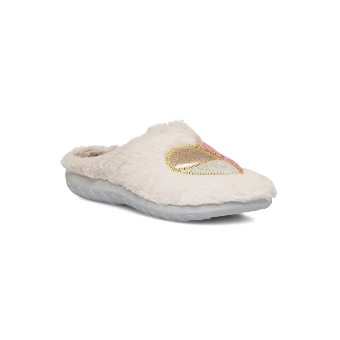 Pantofole bianco da Donna con cuore Inblu
