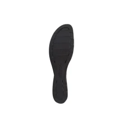 Pantofole blu da donna con ricamo floreale Fly Flot