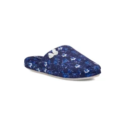Pantofole blu da Donna con fiocco De Fonseca