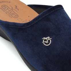 Pantofole blu da donna Fly Flot
