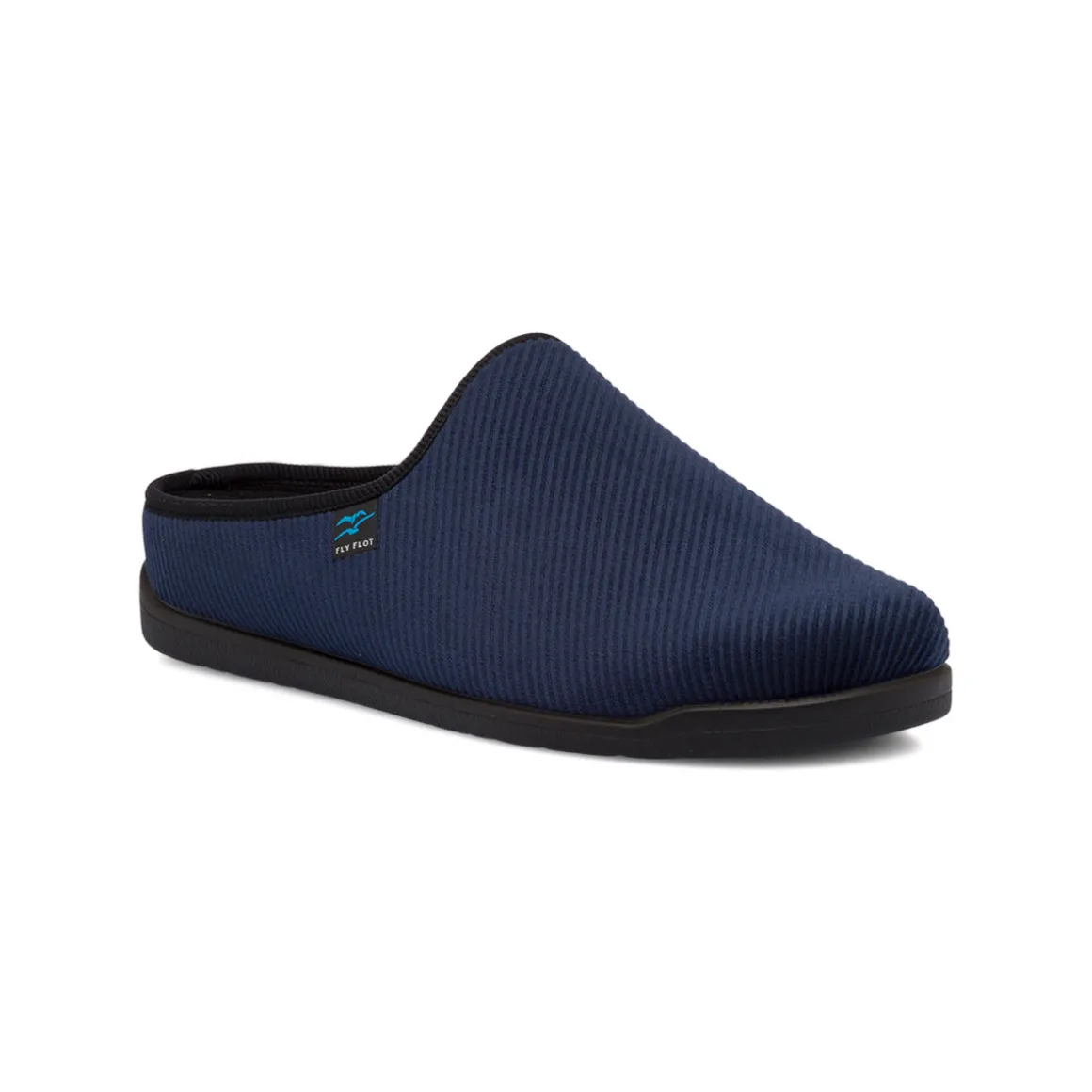 Pantofole blu da uomo con sottopiede anatomico Fly Flot