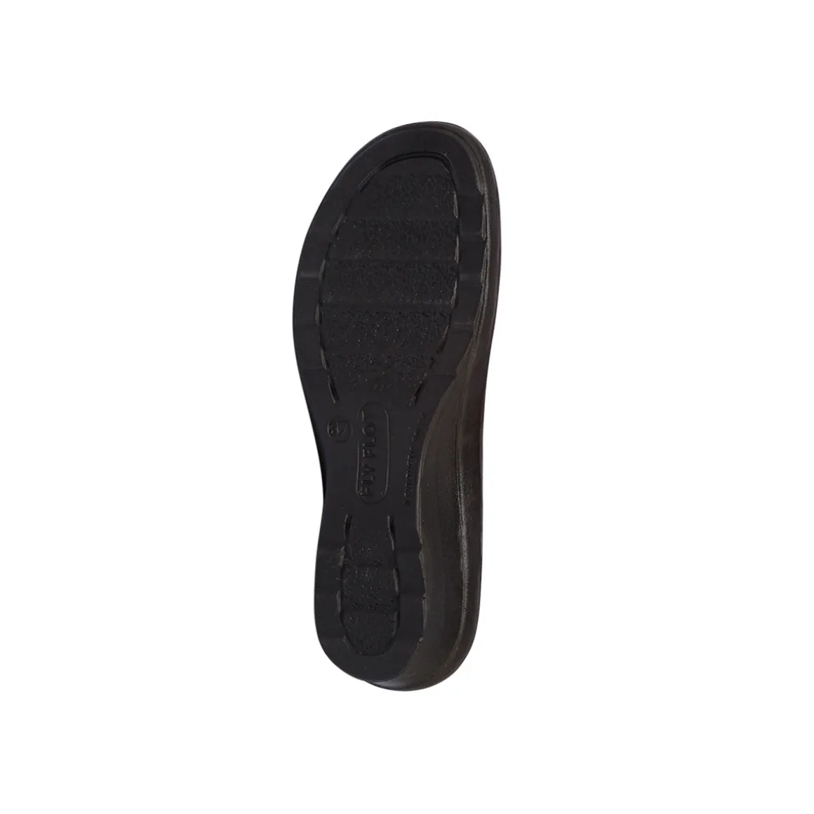 Pantofole bordeaux da Donna in pelle effetto velluto Fly Flot