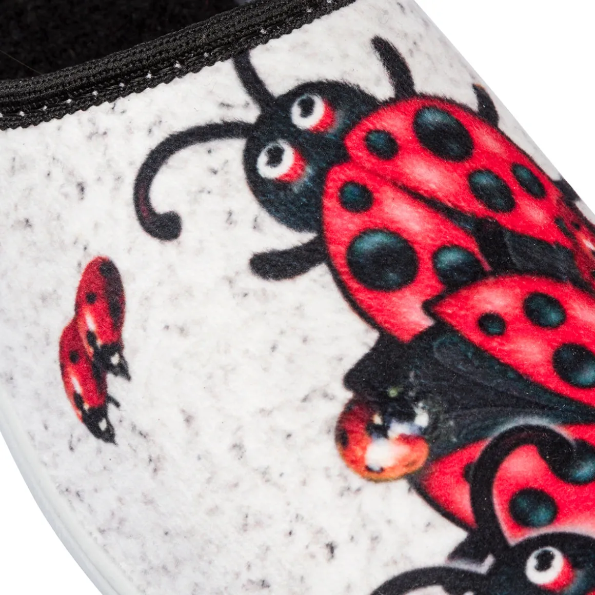 Pantofole da Donna con coccinelle Italia Trend